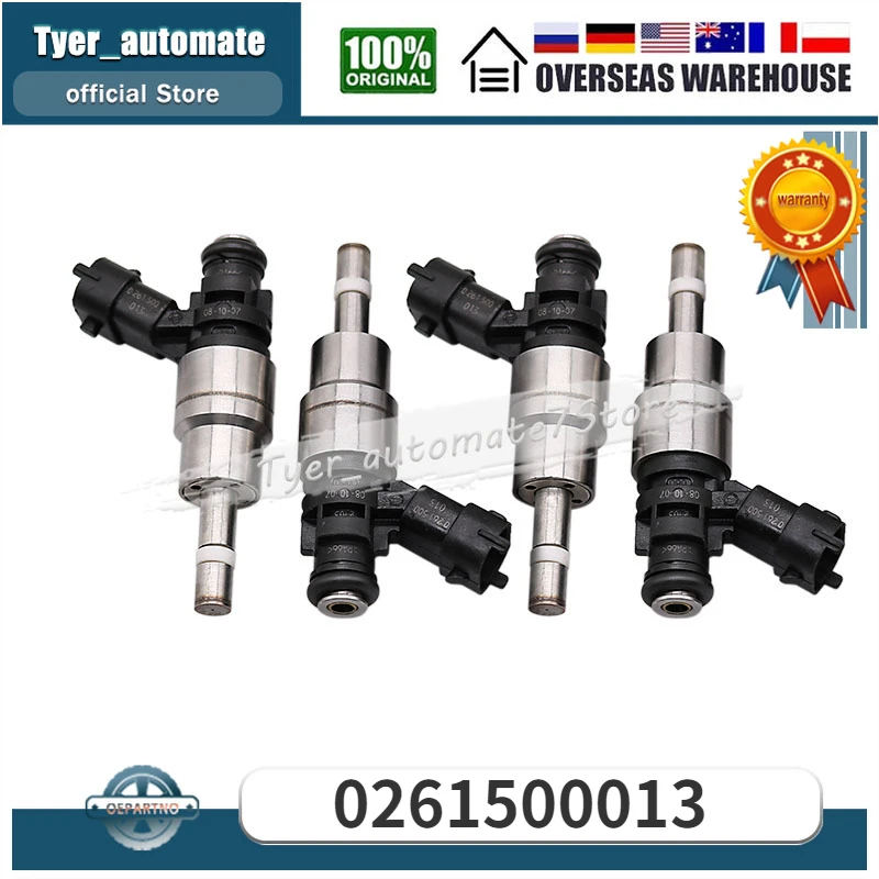 

4PCS Fuel Injectors 0261500013 For 2002-2010 ALFA ROMEO 2.0L JTS