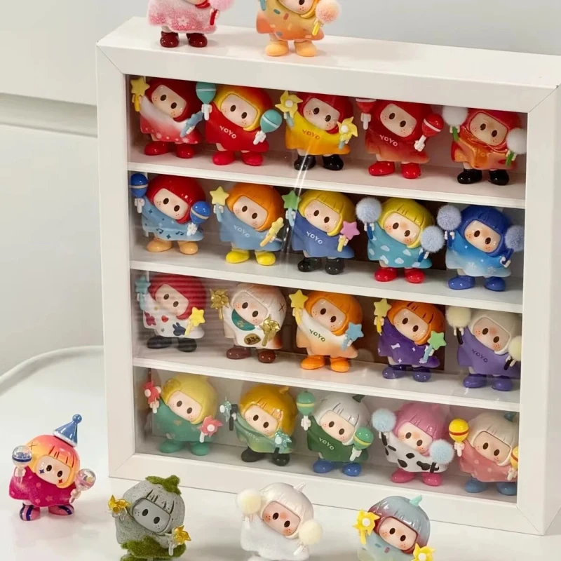 

Yoyo Youyou Sauce Серия Cute Tilting Head: Коллекционная фигурка-сюрприз в коробке, игрушка-фигурка для девочек, настольное украшение, со сменными элементами, портативная.