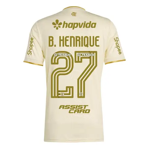 Flamengo 25-26 Away and Home Football Jerseys T-shirt 3D Printed Short Sleeved Sports T-shirt Same for Adults and Children