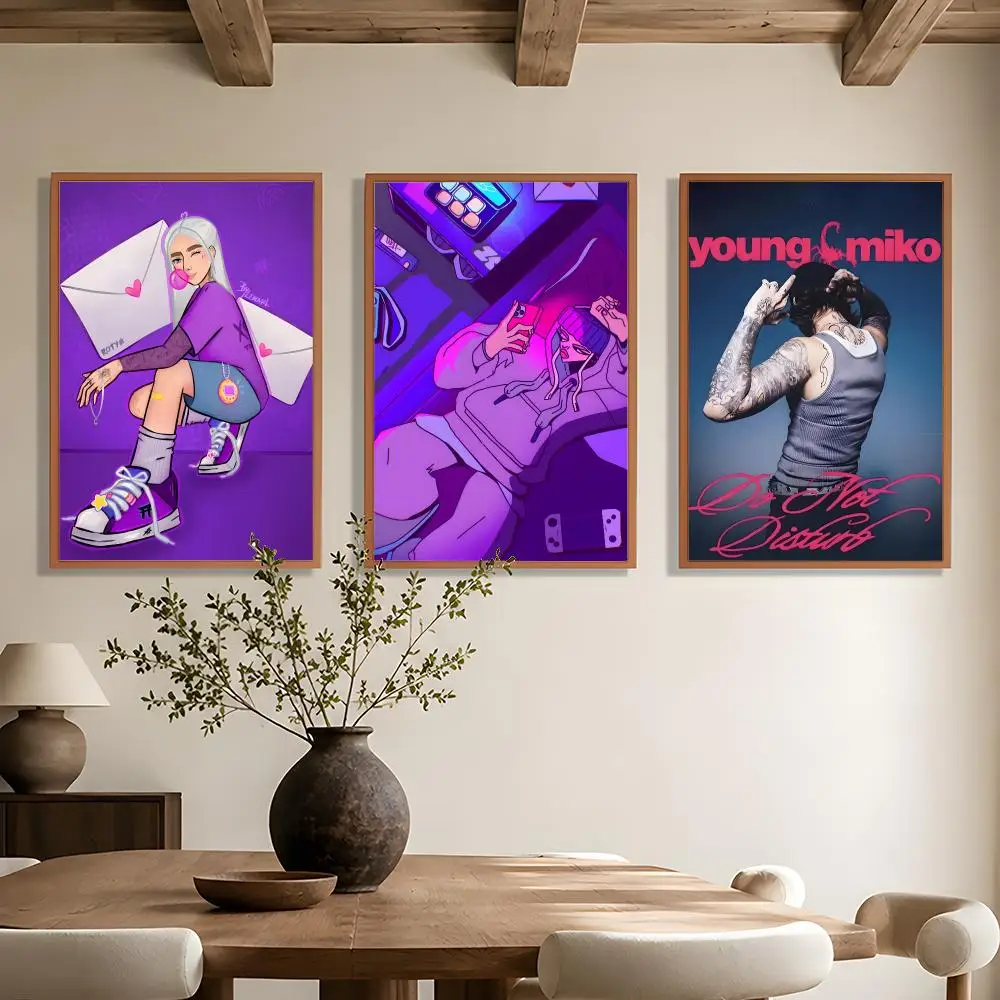 Latin Singer Y-Young Miko Poster Wall Art Poster HD Waterproof PP Print Bedroom Living Room Office Decor Gift