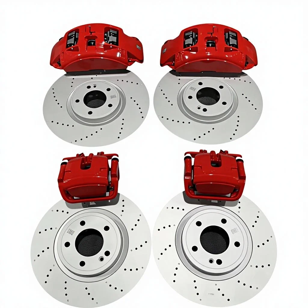 G350 G400 G500 G550 OEM Installation F 410mm 6 Piston Aluminum Brake Caliper / 6 Pot R 1 Piston 370mm New
