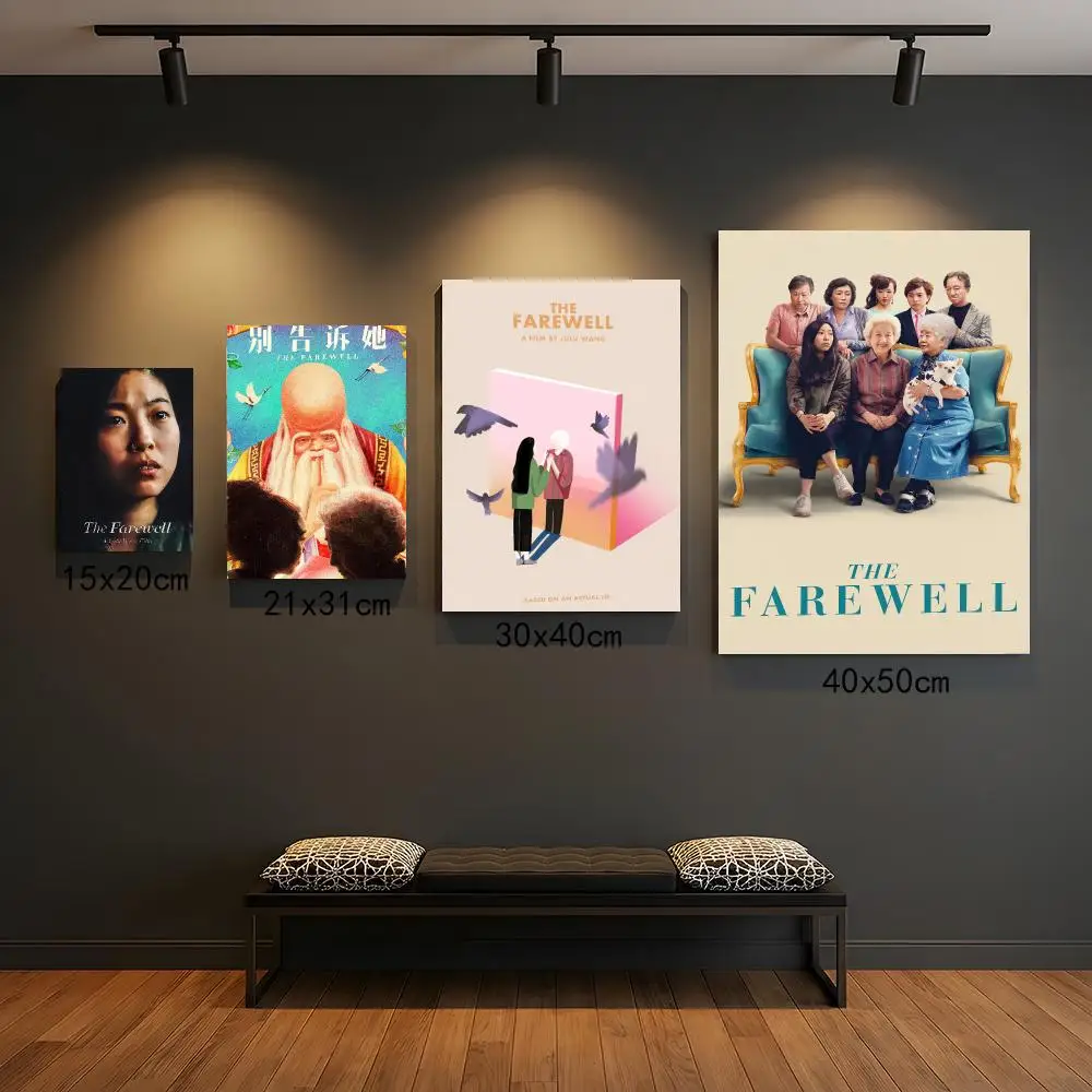 classic movie T-The Farewell-L Painting Calligraphy Elegant Botanical Decor for Living Room Modern Interior Design