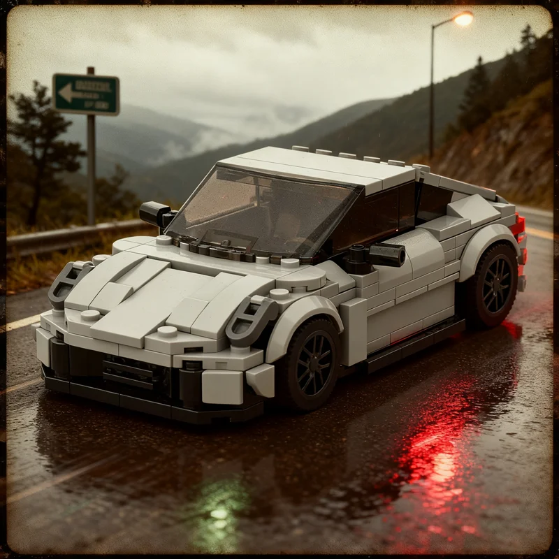 

308pcs MOC Porscheed Touring City Champions Model Building blocks Assemble Education toy Brick Christmas gifts Kids Birthday