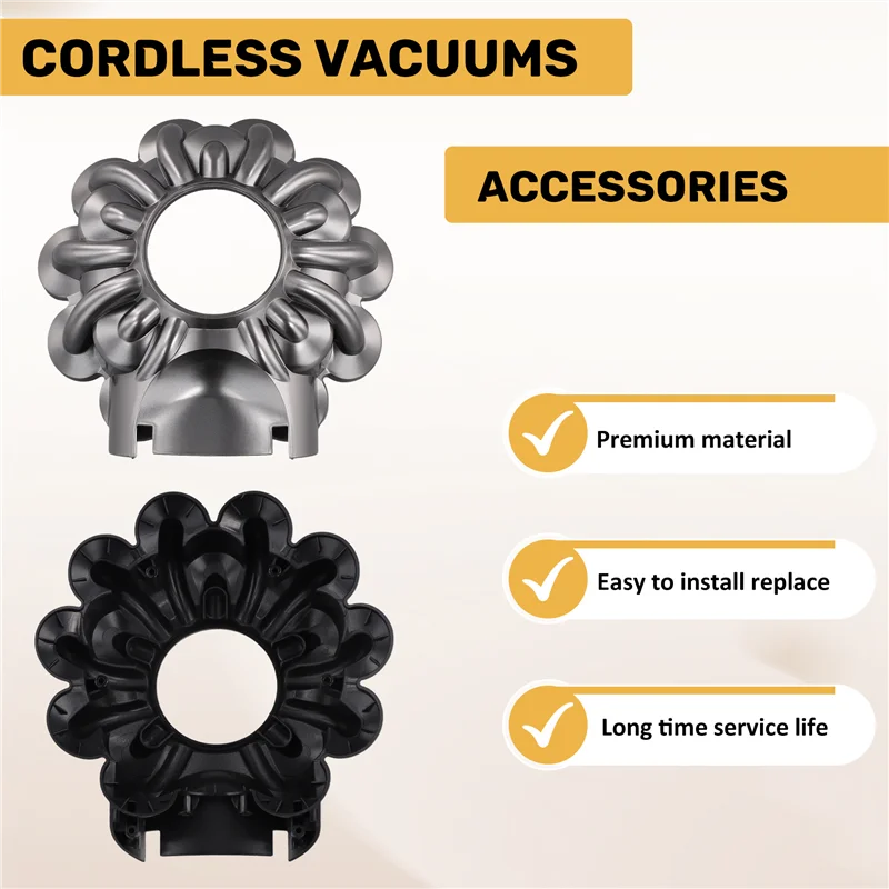 ABZA-蓋交換用 Dyson V7 V8 コードレス掃除機、Dyson V8 パーツ、ユニバーサル サイクロン カバー、吸引力を復元