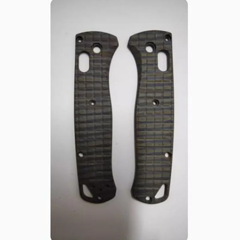 1 Pair Custom Made Titanium Handle Scales for Benchmade Bugout 535 Modify DIY Accessories