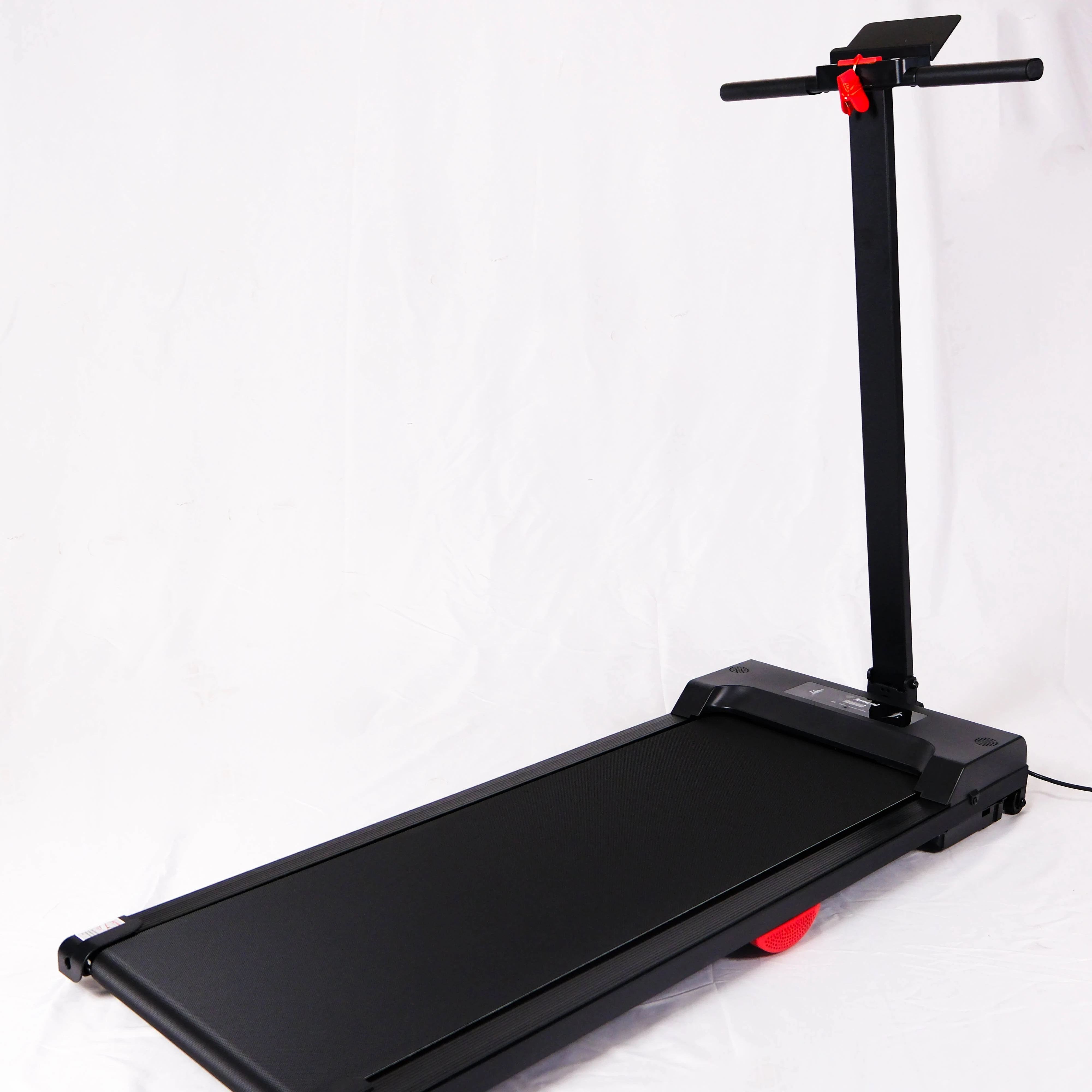Ultra-thin Single-arm Horizontal Folding & Ultra-light Treadmill With Flat Bracket Shock Absorber, Small Space For Easy Storage