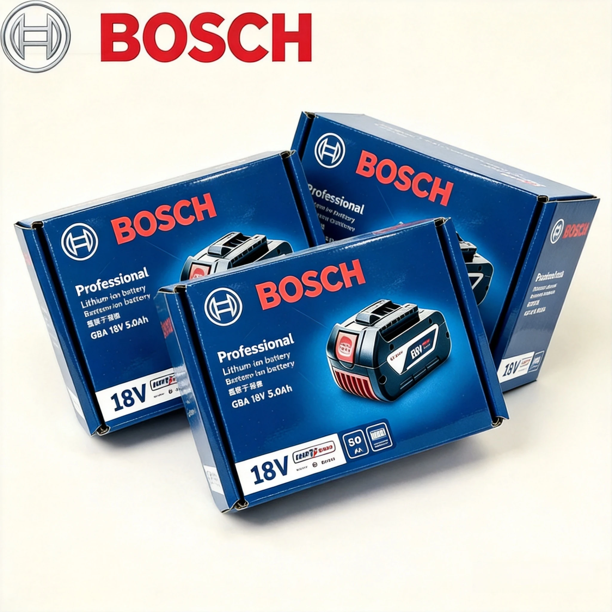 New BOSCH Original-Bosch18V 6.0Ah Professional Lithium Battery BAT618G BAT609 BAT618 BAT609G Electric Tool Battery Rechargeable