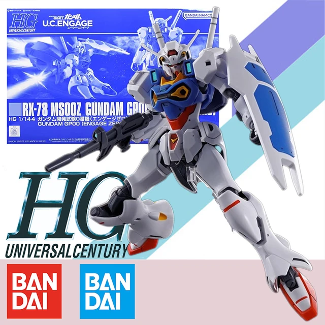 Bandai Original 1/144 HG UNIVERSALCENTURY RX-78 MS00Z GUNDAM GP00 ENGAGE  ZERO Anime Action Figure Assembly Model Kit Toy Gift - AliExpress