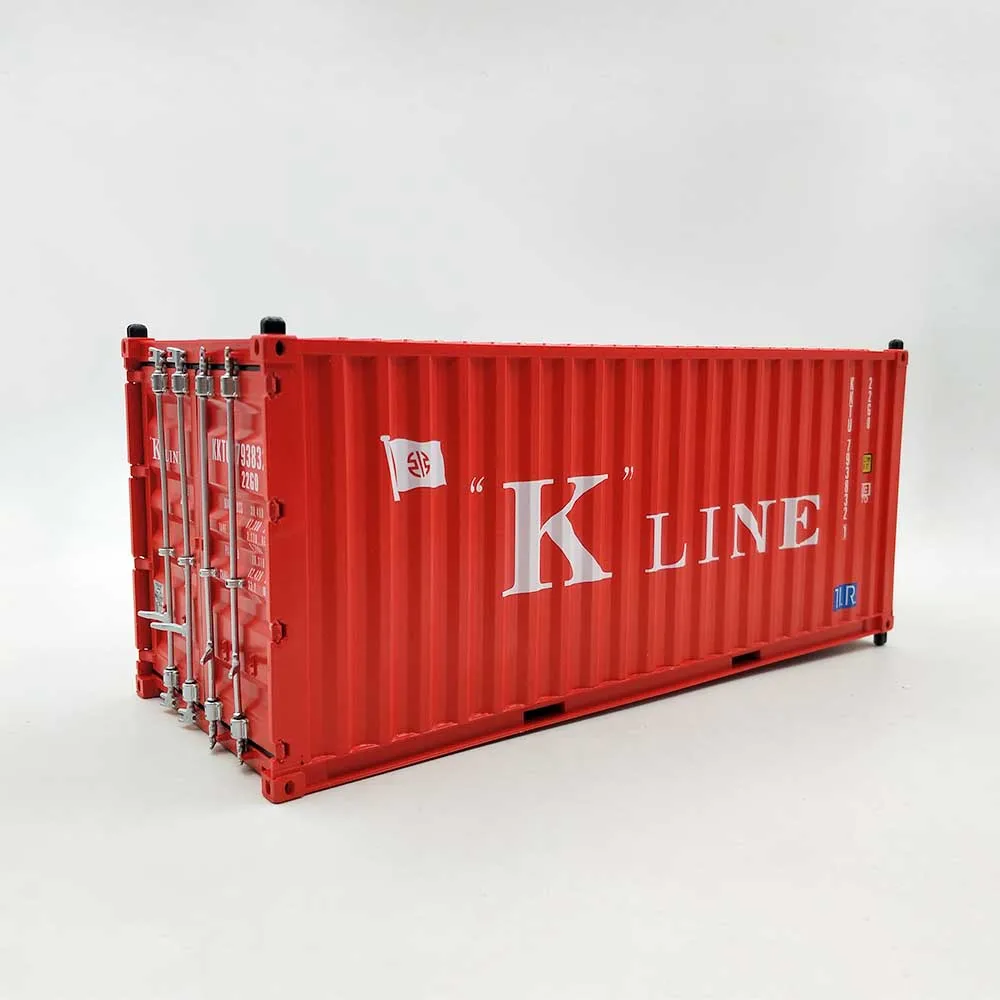 1:20 Scale Container Model Plastic Toy Shipping Container Model for Collection Gifts Ornaments Collectible Display Souvenir Show