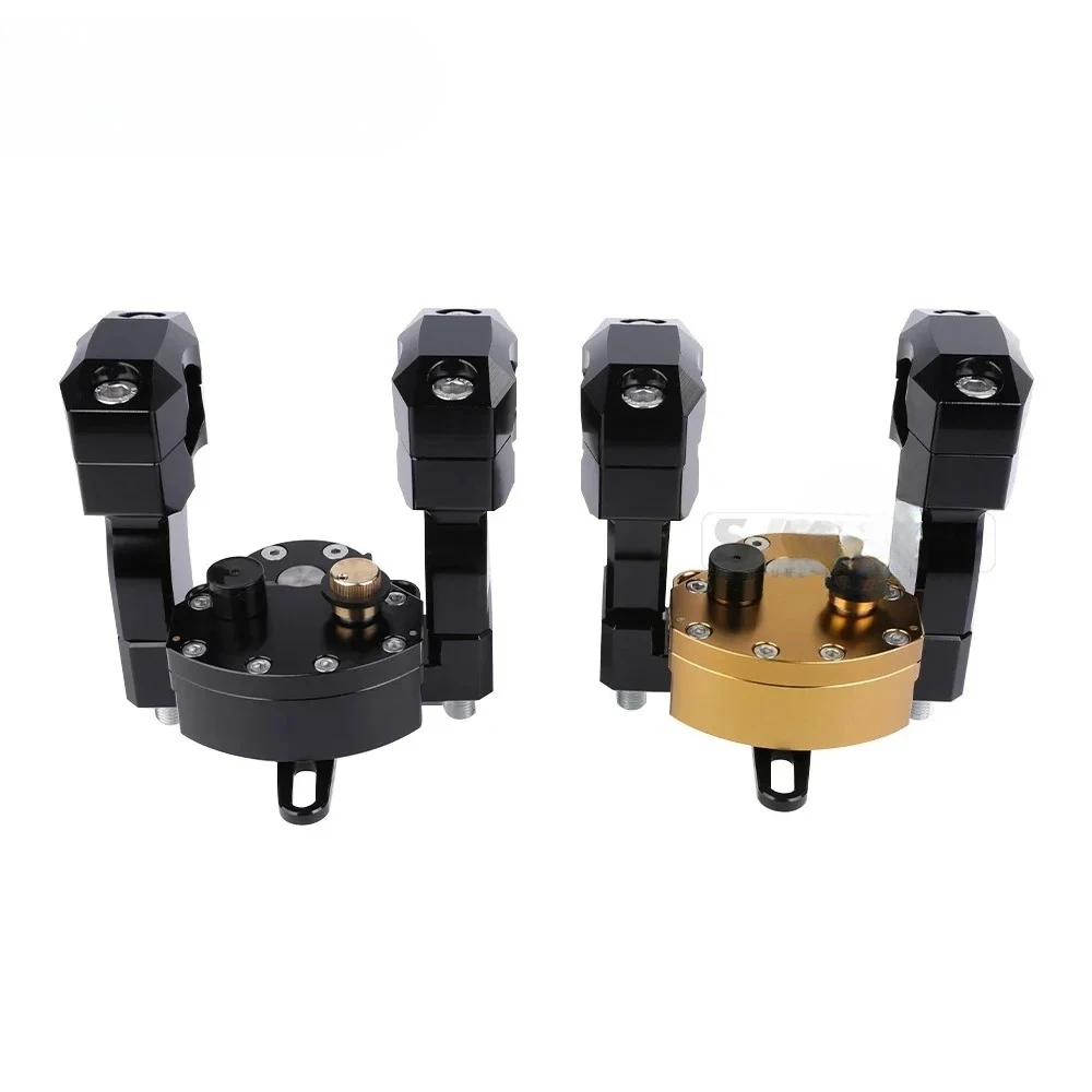450MT 800MTX Steering Damper Motorcycle Steering Stabilizer Bar Riser Clamp