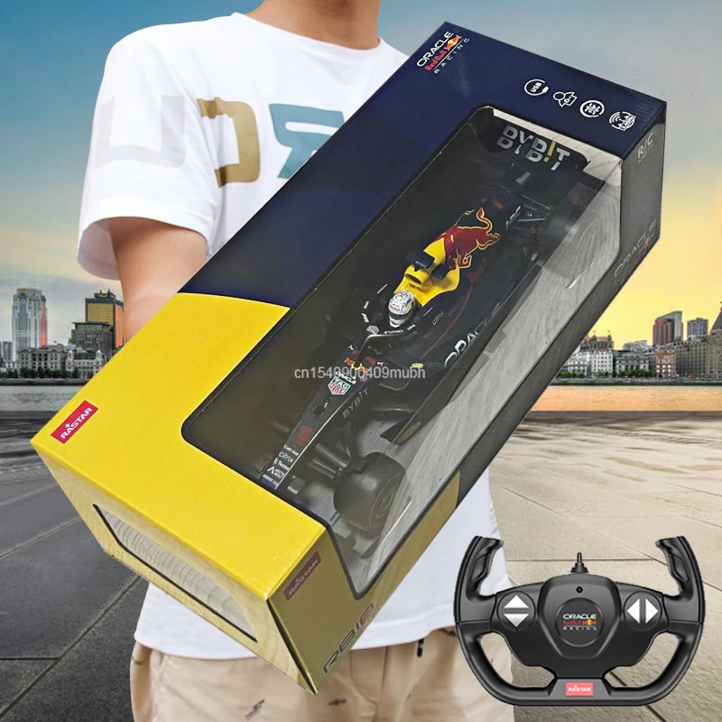 RC Car 1:12 F1 Red Bull RB18 #1 Max Verstappen Remote Control Racing Model Toy Champion Formula Vehicle Toys for Kids Gifts 1/18