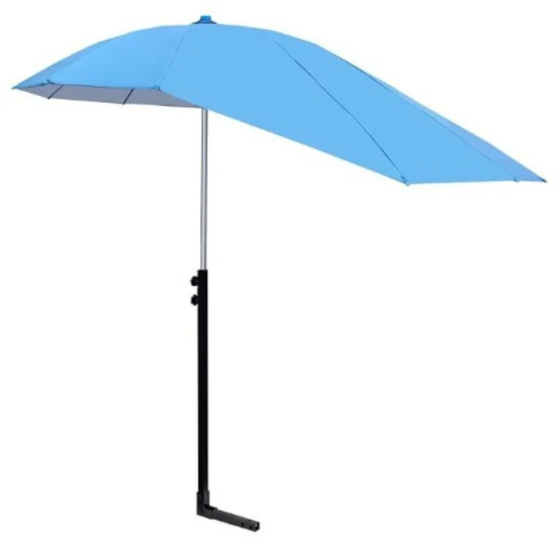 Outdoor half umbrella against the wall balcony parasol side rectangular garden terrace sun umbrella stall umbrella