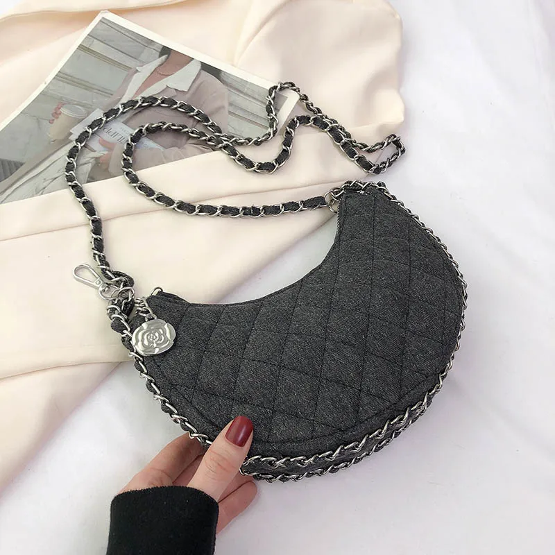 Fashion Women Bags Denim Messenger Bag New Trend Summer Handbags Lady Single Shoulder Bag Women\'s Bag Crossbody Bags Female