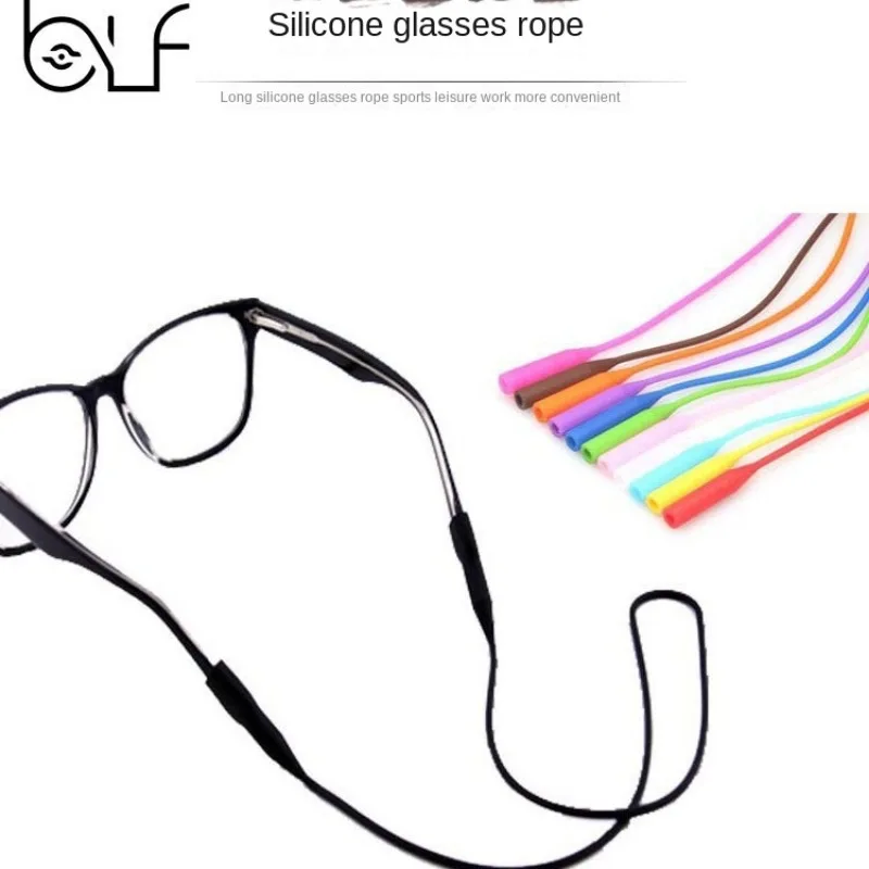 Sangle de lunettes en silicone, lunettes de soleil JOSports, bande de lunettes, porte-rette, cordes élastiques coordonnantes