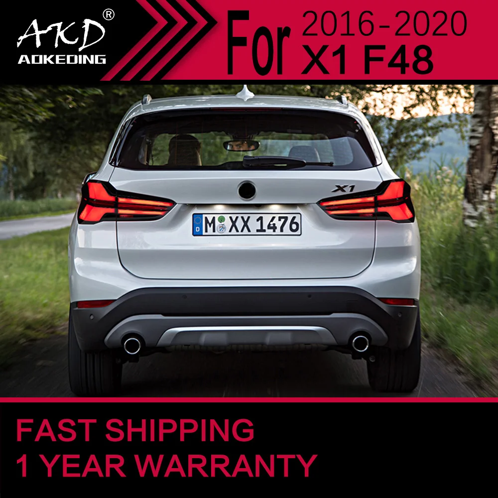 

Автомобильные фары для BMW X1 F48 Светодиодный задний фонарь 2016-2020 F48 F49 Задний стоп-сигнал Стоп-сигнал DRL Обратный ход Автомобильные аксессуары