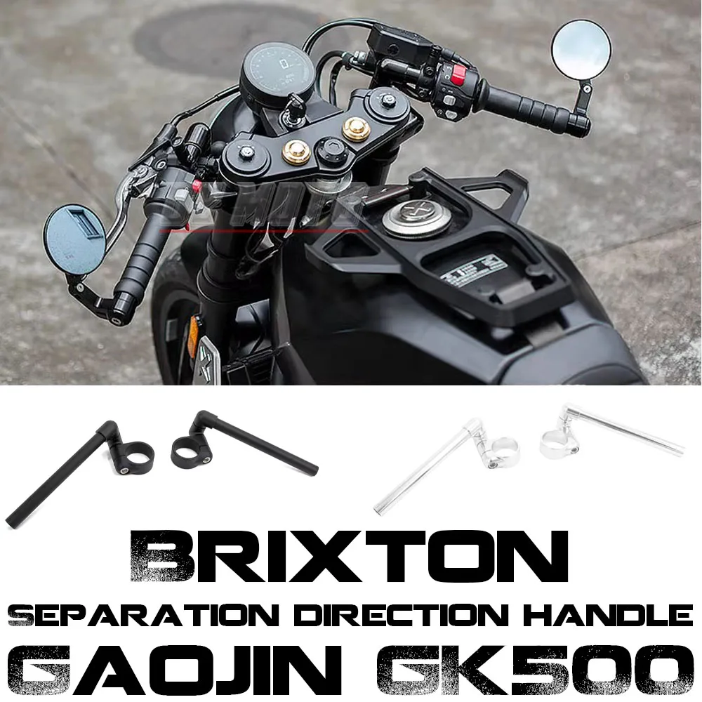 

Handlebar Steering Handle Steering Faucet Stick Motorcycle Separation HandlebarFOR Gaojin GK500 Brixton Crossfire 500