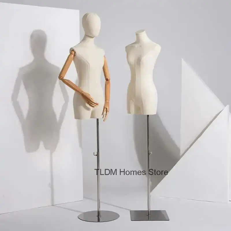 

High-quality Female Mannequins For Wedding Dress Sewing Mannequin Shelf DIY Women's Clothing Display Female Window Display Stand