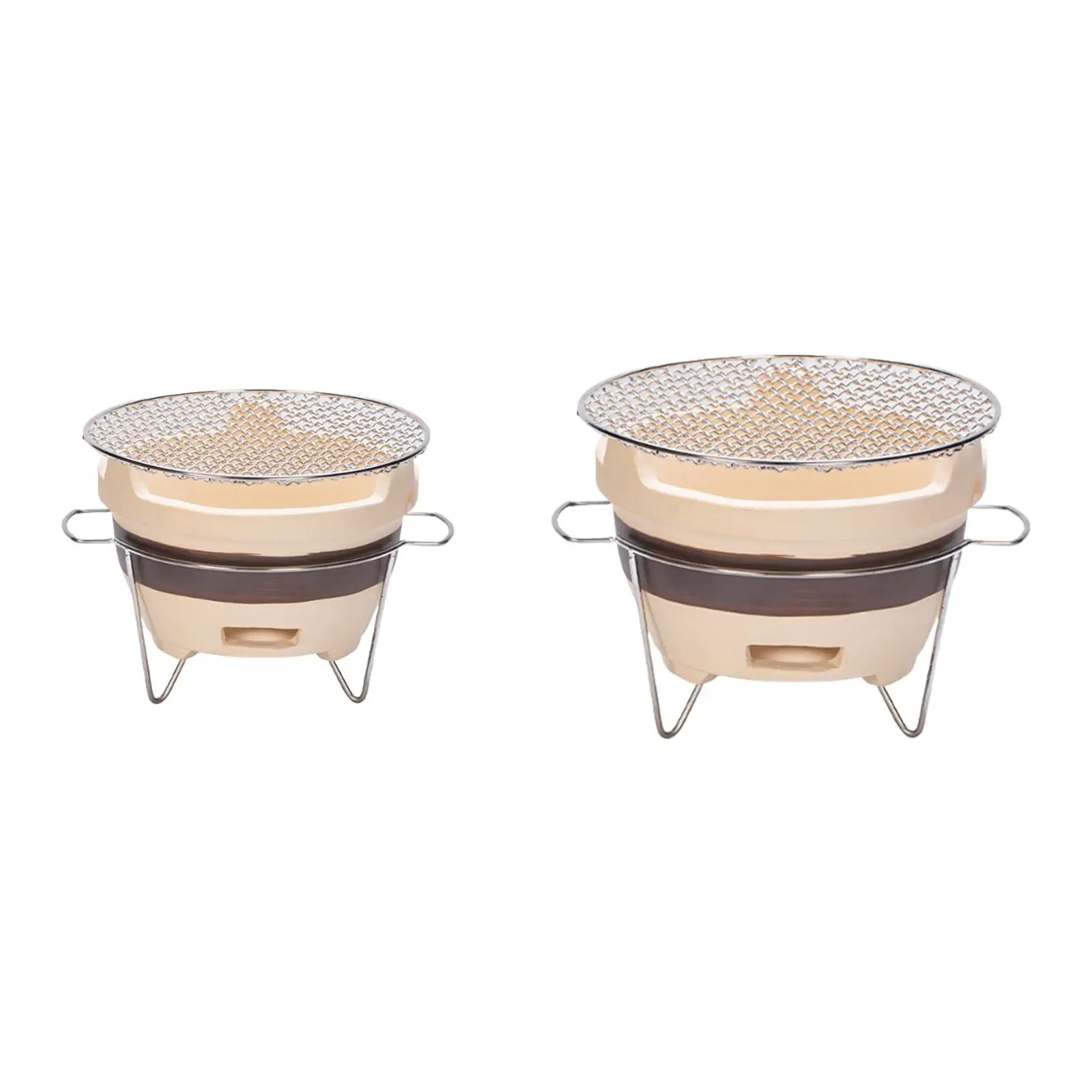 

Clay BBQ Stove, Tabletop Grill, Portable, Compact, Outdoor Barbecue Stove, Mini