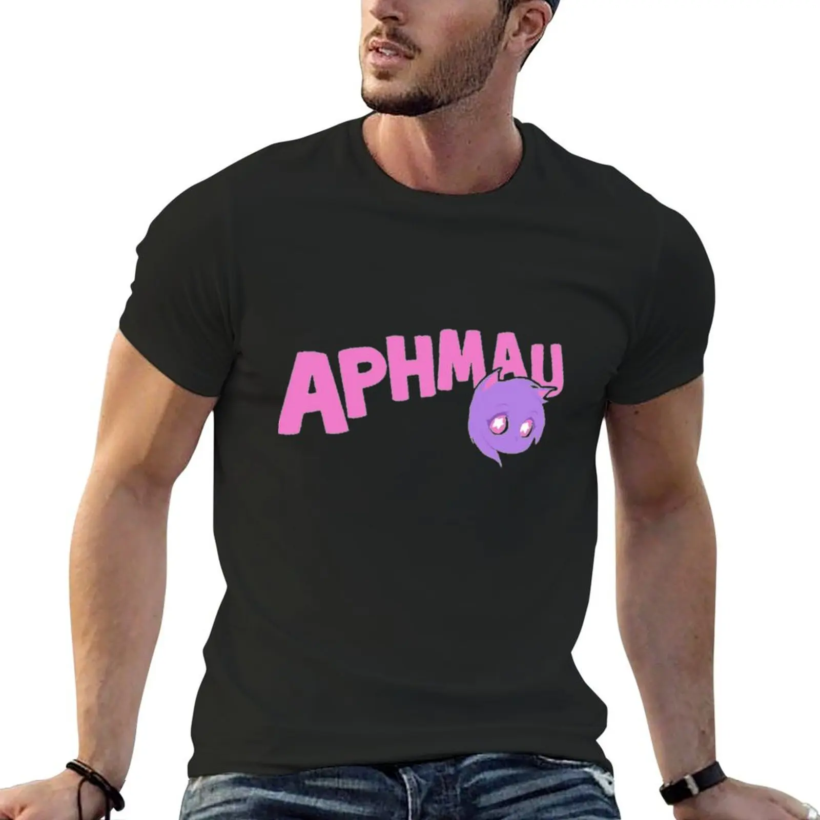 aphmau T-Shirt basketball graphic tees plus size clothes men clothes