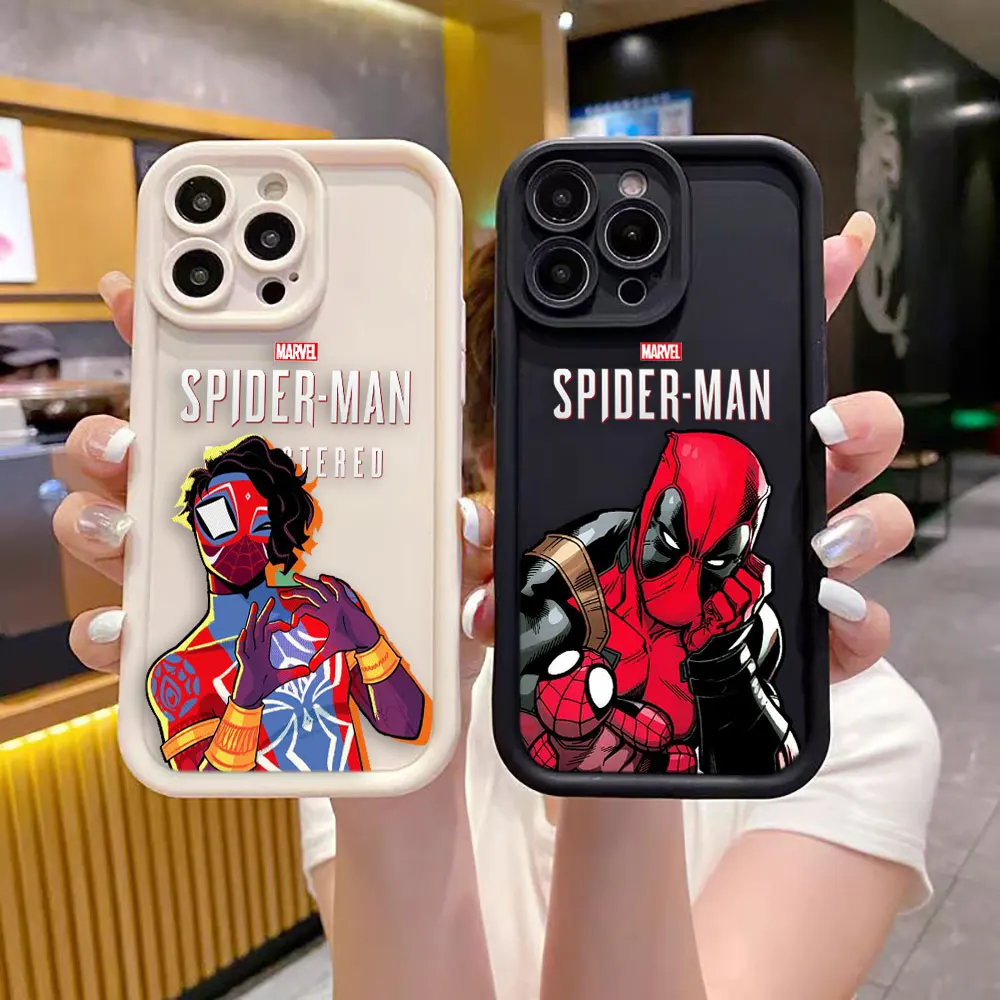 

Marvel Hero Spider-Man Phone Case For OPPO RENO 12F 12 11 10 8 8T 7 7Z 6 6Z 5 4G 5G PRO PLUS Case Cover Funda Coque Shell Capa