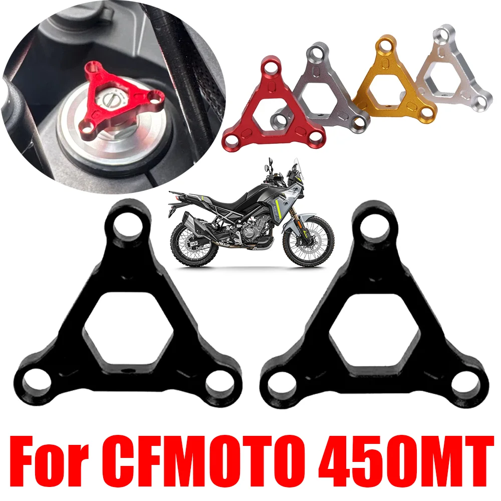 Para CFMOTO CF Moto 450MT MT450 MT 450 MT CF450MT accesorios de motocicleta horquilla de suspensión delantera tapa ajustadores de precarga