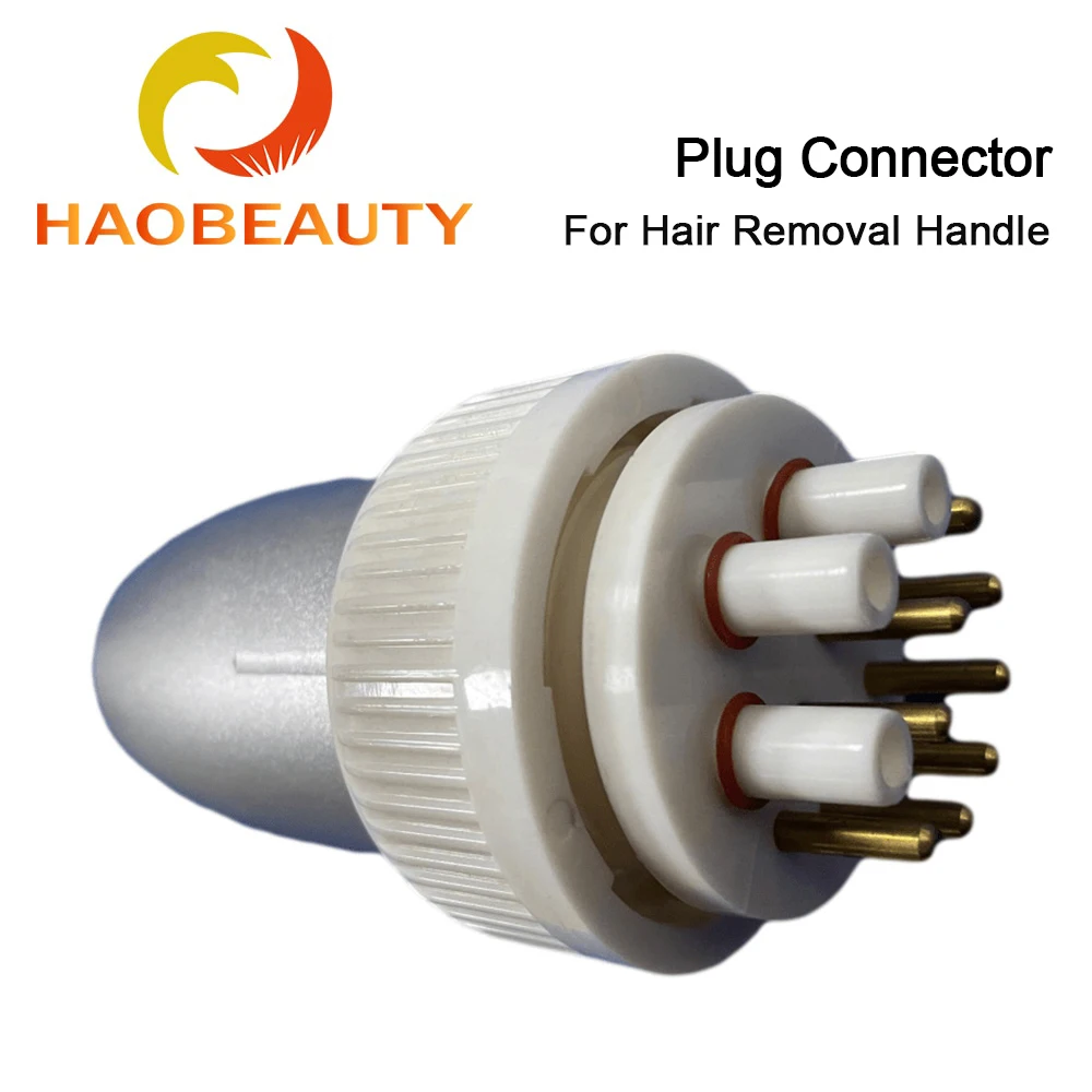 Haobeauty Connector Plug Voor Ipl Opt E-Licht Yag Laser Ontharing Machine Installeren Handvat Schoonheid Onderdelen