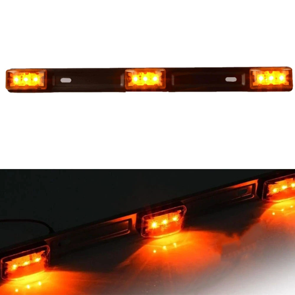 14inch 3 Lamps 9 LEDs Tailgate Light Bar Mount For Dodge RAM Ford F150 F250 F350 Toyota Tundra Sealed ID Light Bar