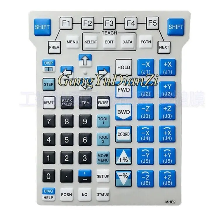 

1PC NEW FOR FANUC A05B-2490-C171 Robot teaching pendant membrane keyboard MHE2 765627834017