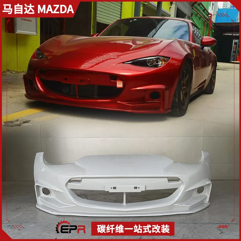 

Подходит для Mazda MX5 ND Autoexe ABS, передний бампер, передняя часть автомобиля, небольшая модификация объемного звучания