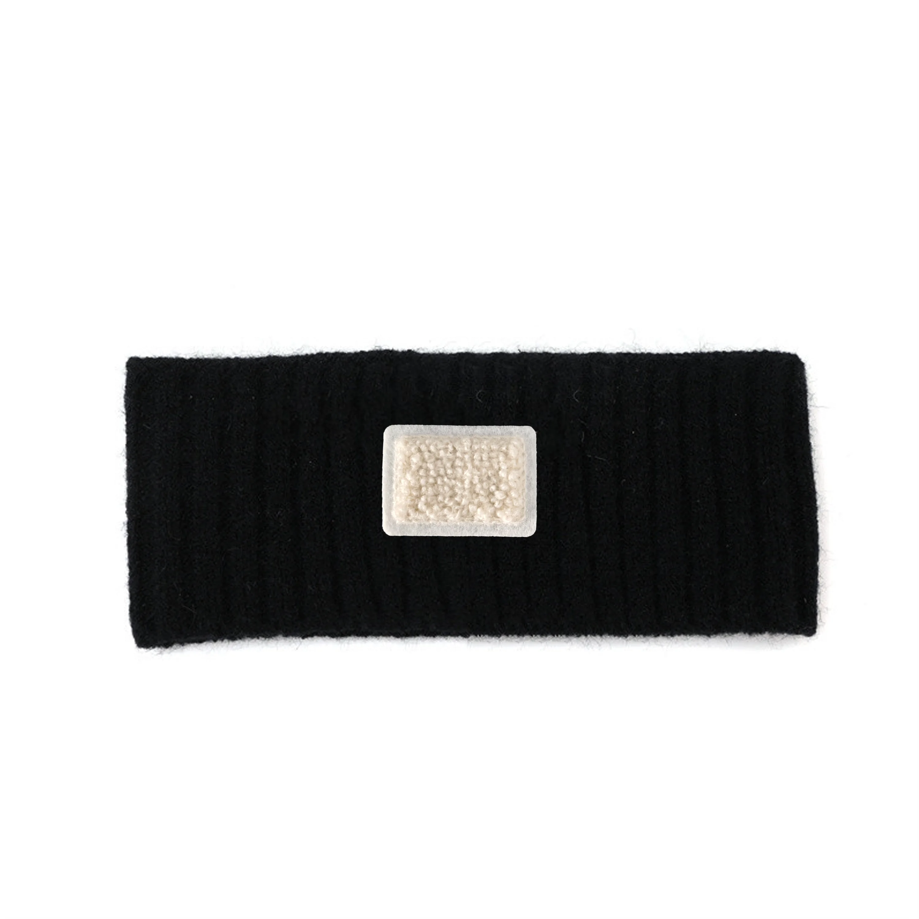 001X Fashion smiling face Headband For Girls Hair Accessories knitted Headbands Headbands For Women letter patch Ear Headband