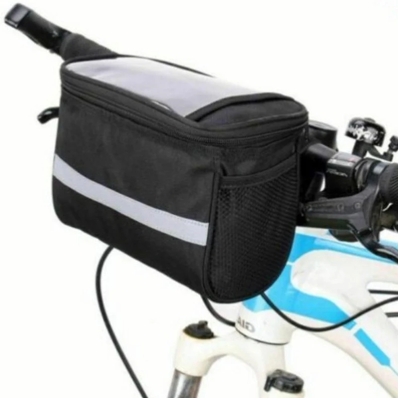 Mountain Bike Front Handle Bag Large Capacity Waterproof Folding Head Bag Bicycle Faucet Bag Cycling Bag