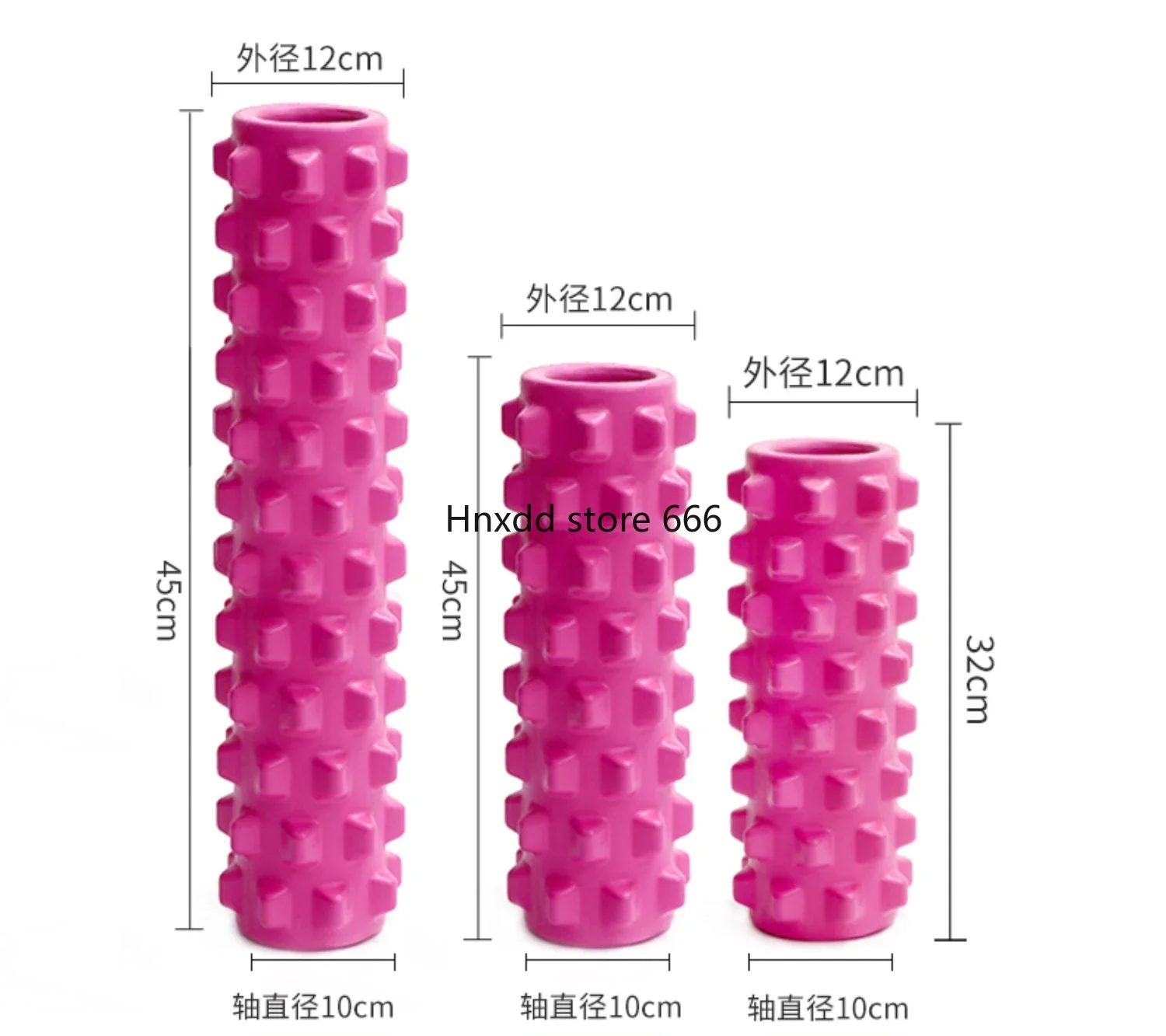 Yoga mace massage sports cylinder roller