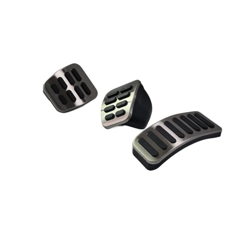 Set of 3 PCS Manual Pedal Rubber With Audi TT Style (LHD) For Volkswagen VW Polo 9N 9N3 New Beetle Lupo