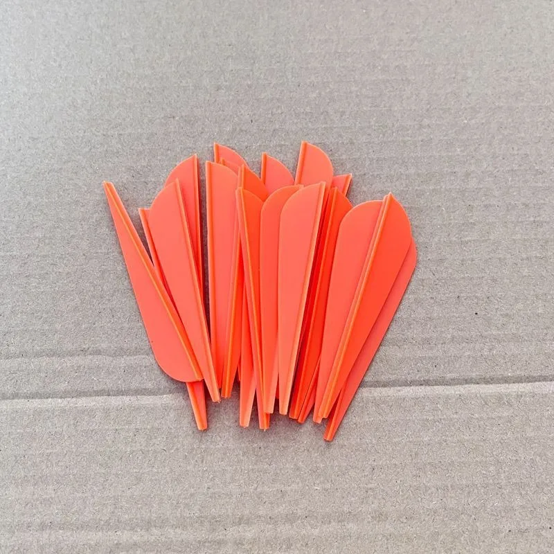 50pcs 2.5/3 Inch Vanes Nocks Field Points Outer Inner Inserts Anti-Tail Strike Parts Used For Bow And Arrow Shooting Accessories