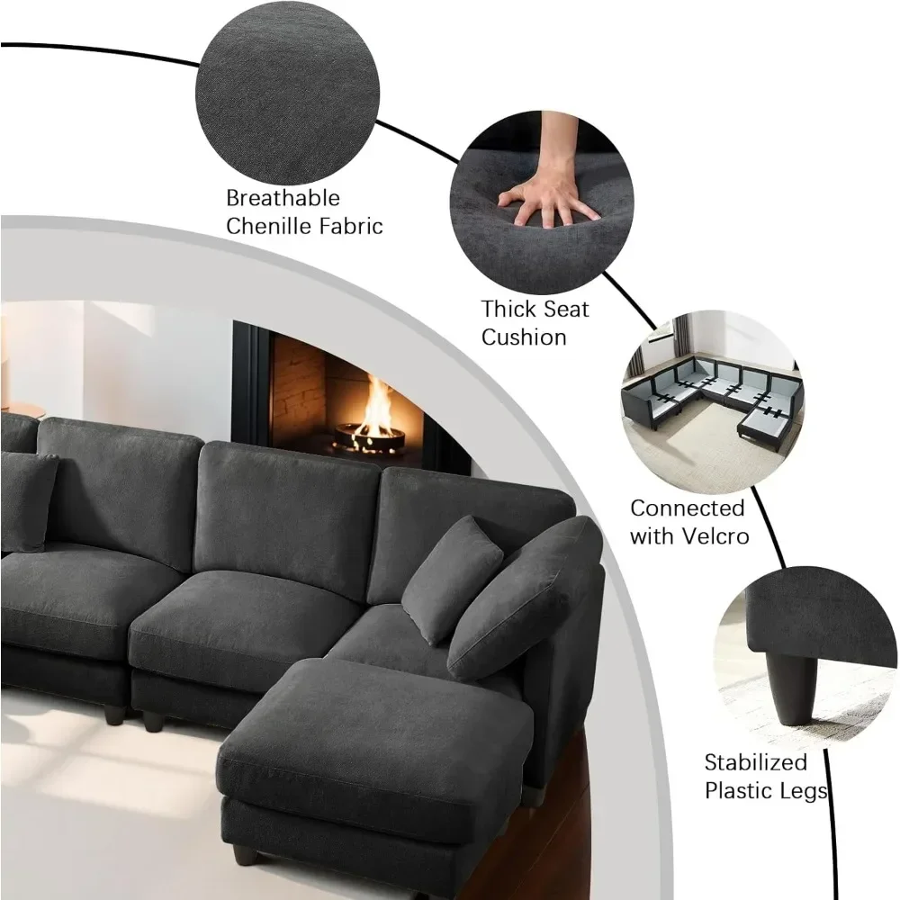 Thumbnail 2 - #32 Best Rated Modular Sectional Sofas to Buy in 2026
