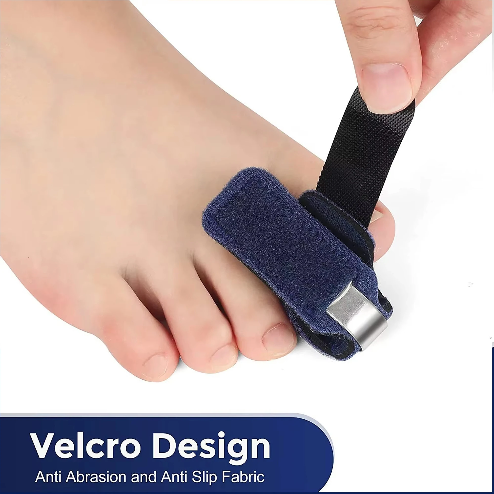 Toe Straightener for Hammer Toe Corrector for Women Toe Brace Toe Splint Hammertoe Splint Toe Wrap Toe Covers Broken image 3