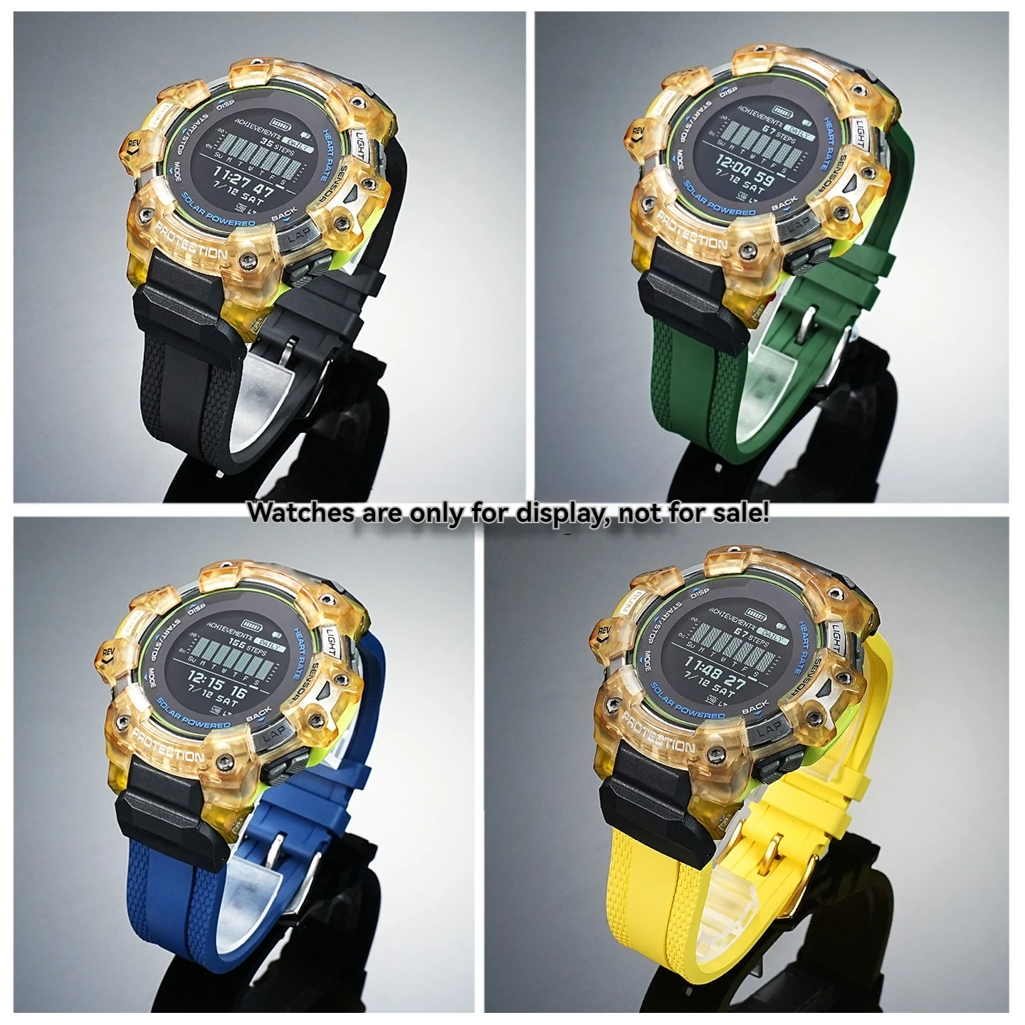 Gbd-h1000 pulseira de borracha - Smartwatch Casio Watches For Men avaliação e preço