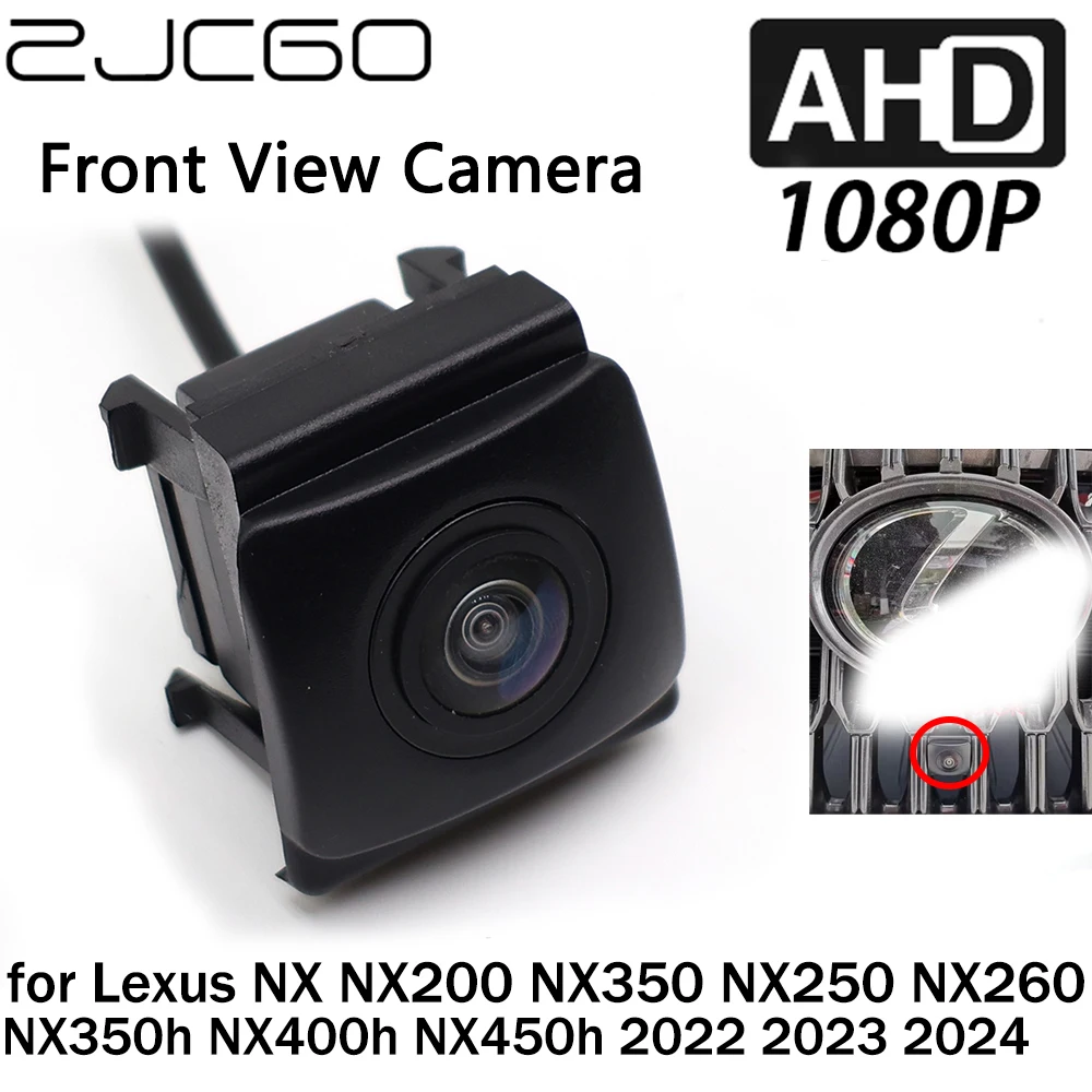 

ZJCGO Car Front View LOGO Parking Camera AHD 1080P Night Vision for Lexus NX NX200 NX350 NX250 NX260 NX350h NX400h NX450h