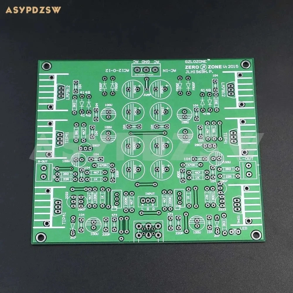 Classics JLH1969 Single-ended Class A Headphone amplifier HOOD1969 Headphone amp Bare PCB