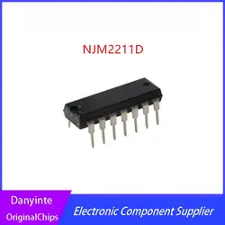 Nouveau 10 pcs/lot 2211D NJM2211D DIP-14 JRC2211D 2211