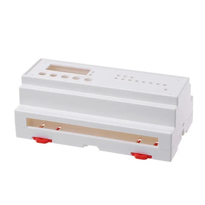 652F 158x88x59mm ABS プラスチックボックスエンクロージャエレクトロニクス産業用レールプロジェクト