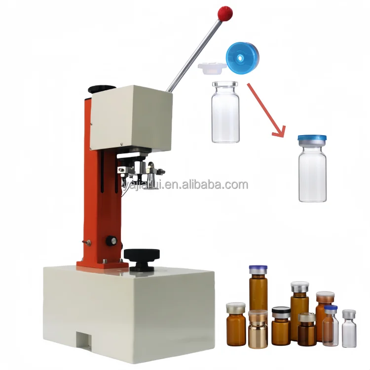Hot New Model Automatic Desktop Electric Injection Aluminum Foil Cap Capping Machine Vial Crimping Tool Crimper Machine