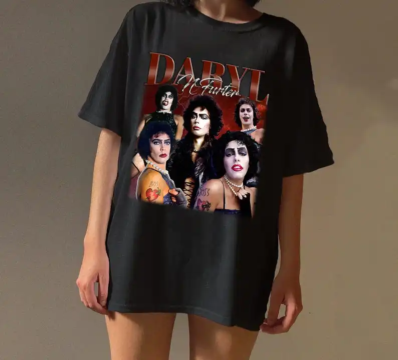 Retro Frank N Furter T-Shirt, Frank N Furter Retro Shirt, Frank N Furter Fan Gift, Vintage 90s Shirt, Bootleg Shirt