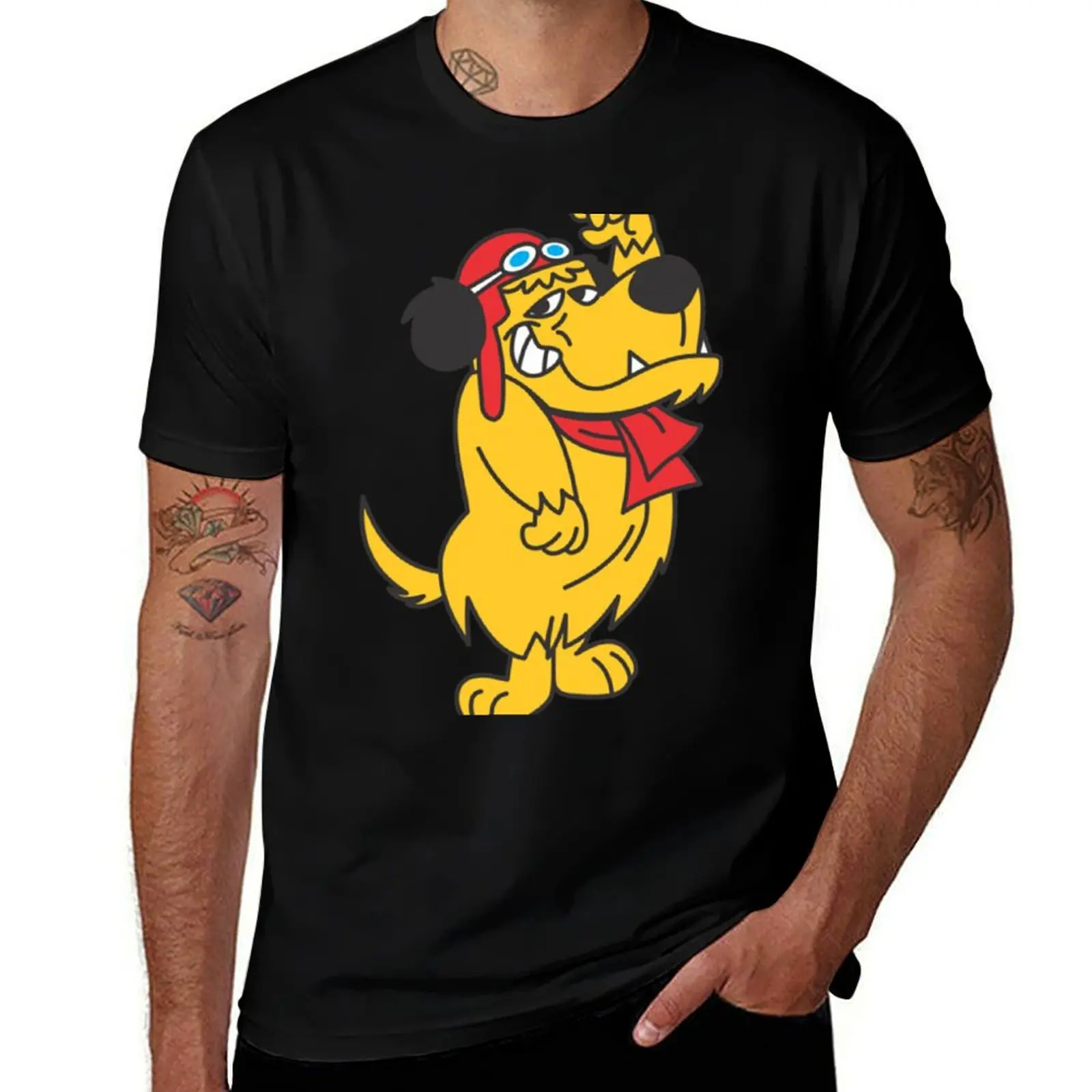Best Seller Mutley Merchandise T-Shirt Light Athletic Short Sleeve Tee Shirt T-Shirt