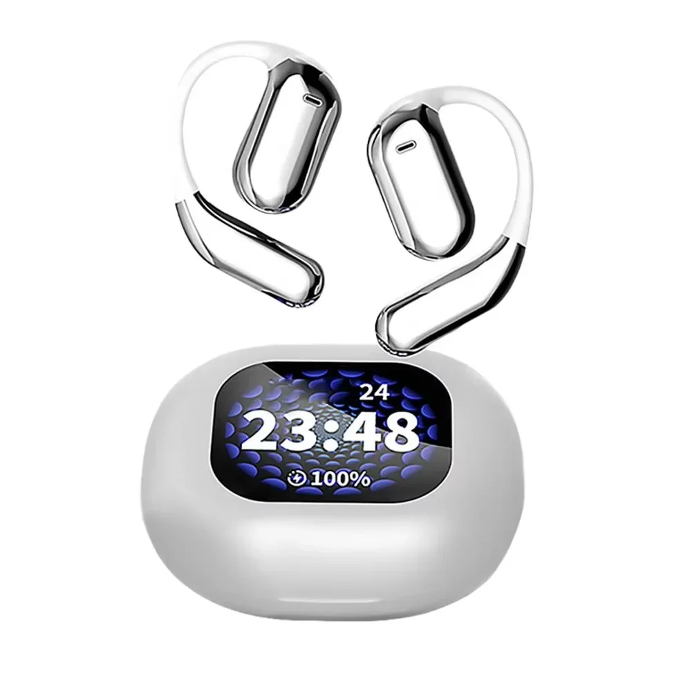 

Q16Pro Headphones Noise Reduction Waterproof Earhooks Headset Intelligent Touch Screen V5.4 Bluetooth Wireless Earphones Sports