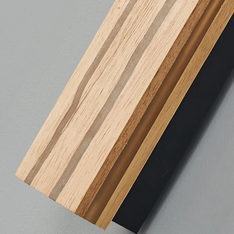Nordic LED Wooden Wall Sconce Fixture Indoor Wall Mounted Lamp Up and Down Wall Lamp for Bedroom Living Room Bathroom Decoration image 6