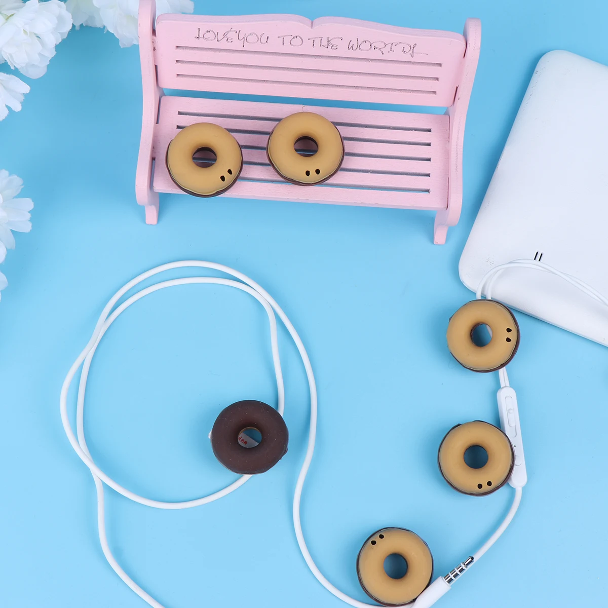 

10 Pcs Cable Winder Slim Wire Storage Case Earphone Organizer Compatible Earbuds Charging Cables Pocket Purse Travel Solution