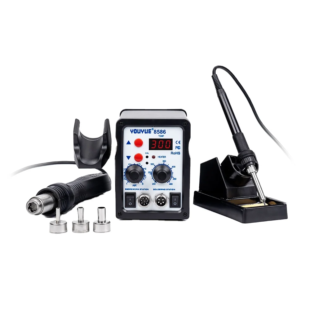 

UYUE 8586 2 in 1 Hot Air Soldering Station For Mobile Phone Repair Tools