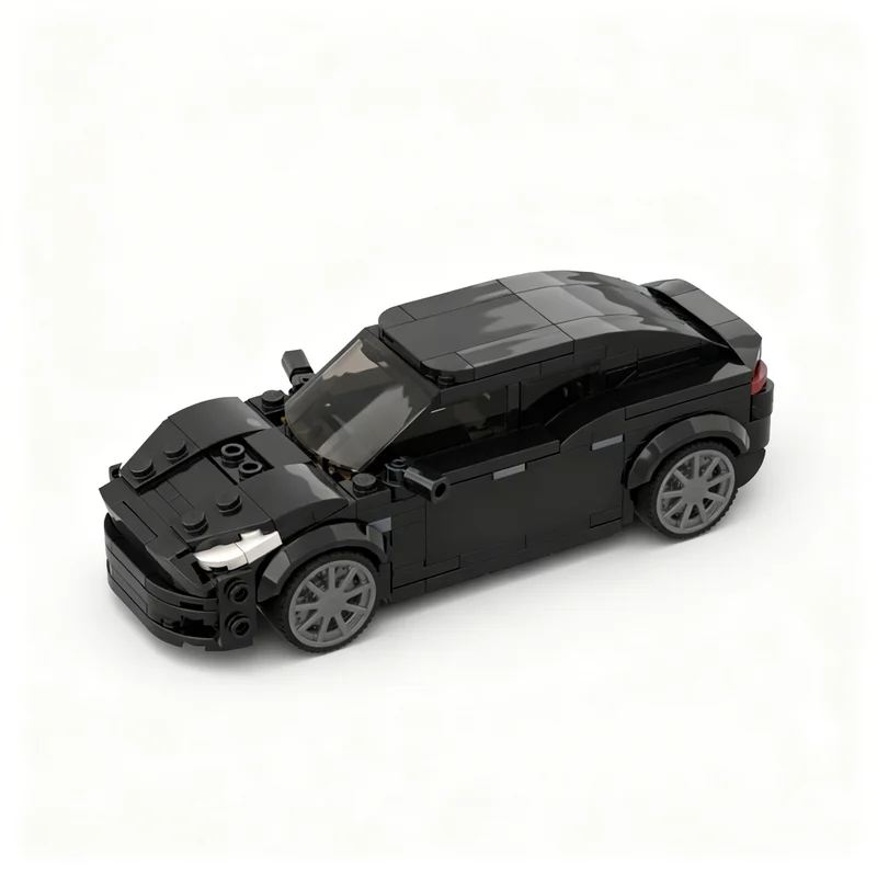 

296PCS MOC Creative Model Tesla Y Black Custom Building Blocks DIY Ideas Assembly Display Gift Collectible Decor Home Decor Set