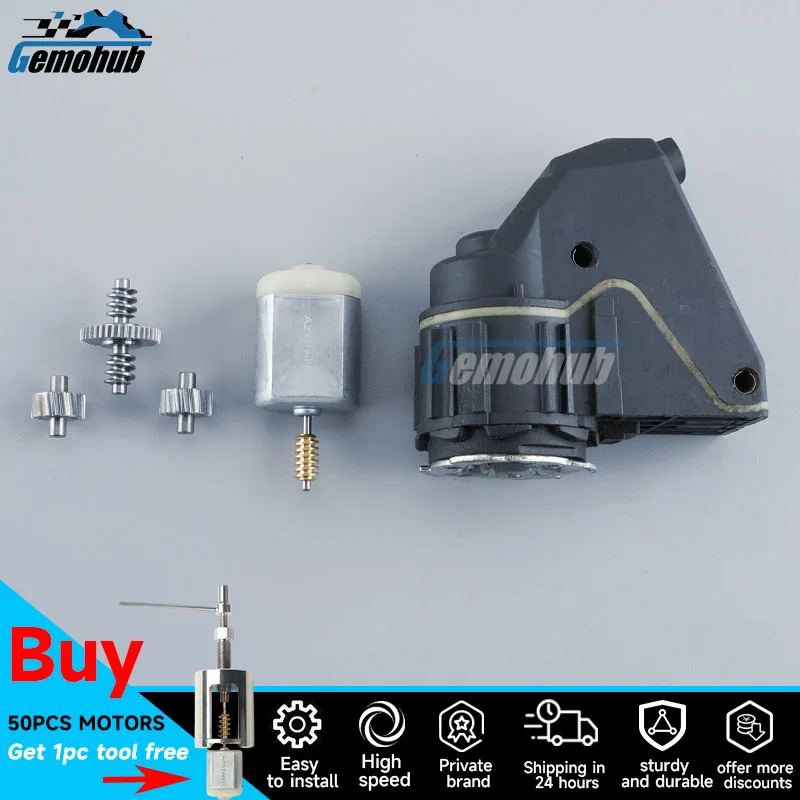 

Gemohub Car Left POWER folding side view mirror Motors right gear 38T 15T module black Durable For Volvo XC70 XC90 V60 S60 C70